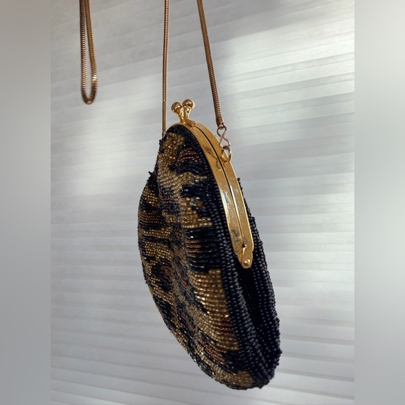 Vintage Carolyne Barton Night Beaded Evening Bag - Picture 6 of 10